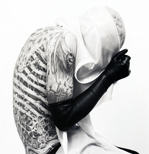 11.jpg 800×826 pixels #genest #white #black #karim #photography #and #fashion #rick #editorial #sadli