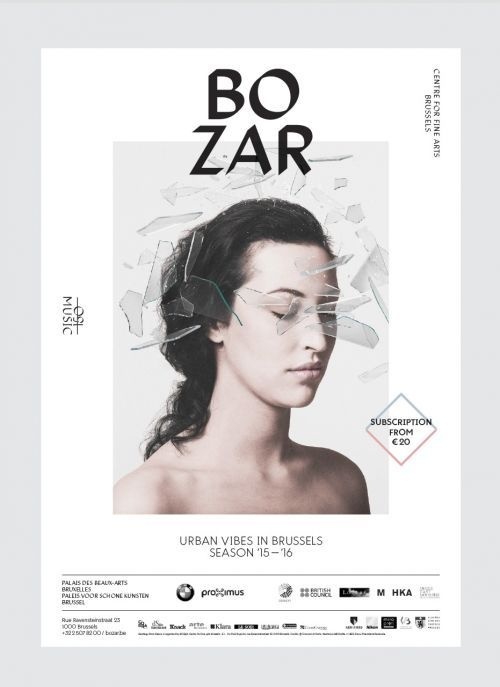 BOZAR - Coast #poster #rebranding #typeface