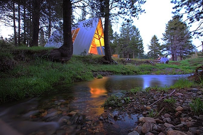 Far Meadow: Contemporary A-Frame Cabin Rentals #interior #design #architecture