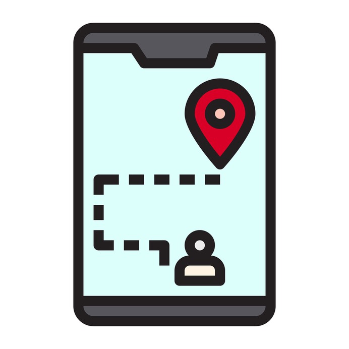 See more icon inspiration related to gps, mobile map, maps and location, ui, map location, placeholder, electronics, mobile phone, navigation, communications, smartphone, geolocalization, pin, interface, cellphone, map, location and technology on Flaticon.
