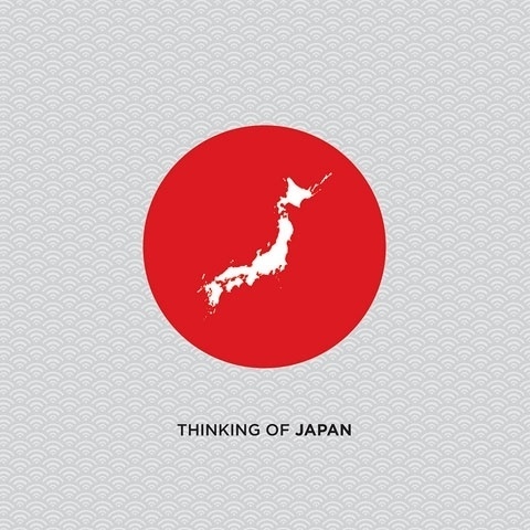 thinkingofjapan.jpg (480×480) #flag #design #graphic #thinking #love #japan