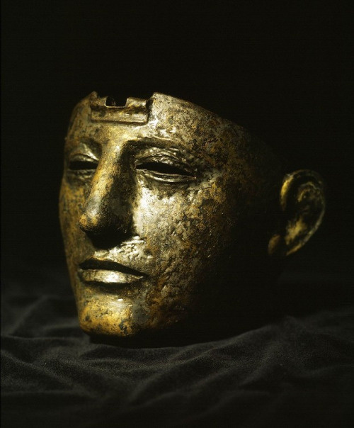 mask, gold