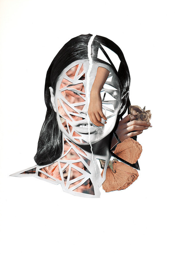 HANDMADE COLLAGES / SERIE II on Behance #collage