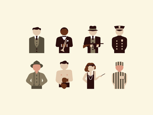 Vintage Pictograms #illustration