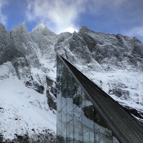 CJWHO ™ (The new visitor center in Trollveggen, Norway by...) #norway #center #design #landscape #photography #architecture #trollveggen #visitor