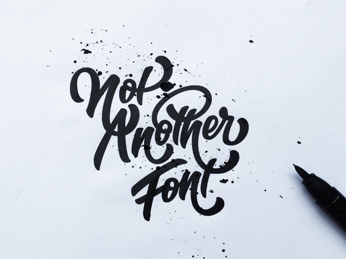 I am not another font