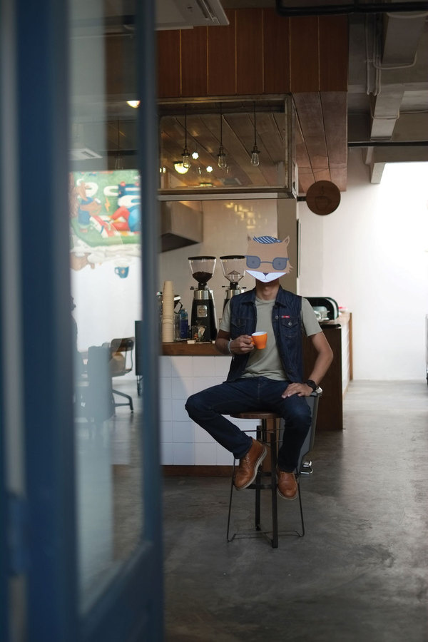fox character #coffee #photography #character #branding
