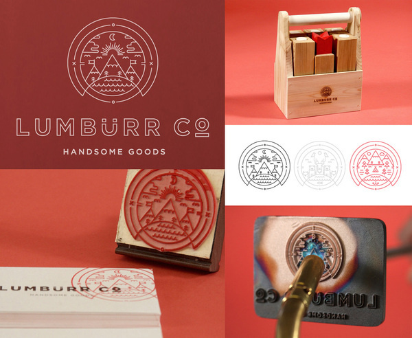 Lumburr by Ben Johnston and Mark Simmons #mark #branding #indian #logoform #logo