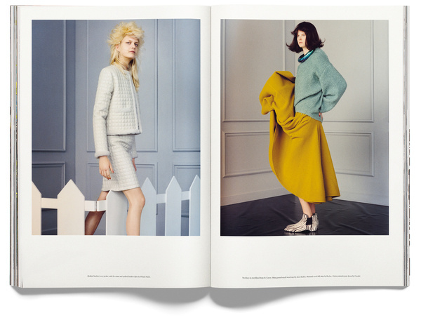 15th issue #spread #photography #fashion #paper #editorial #acne