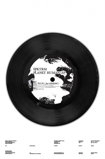 Human/House Sleeve on the Behance Network #vynil #design #anthony #spktrm #dart