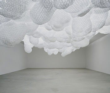 Tara DonovanÂ's Installations | Design You Trust. World's Most Famous Social Inspiration. #cloud #white #space