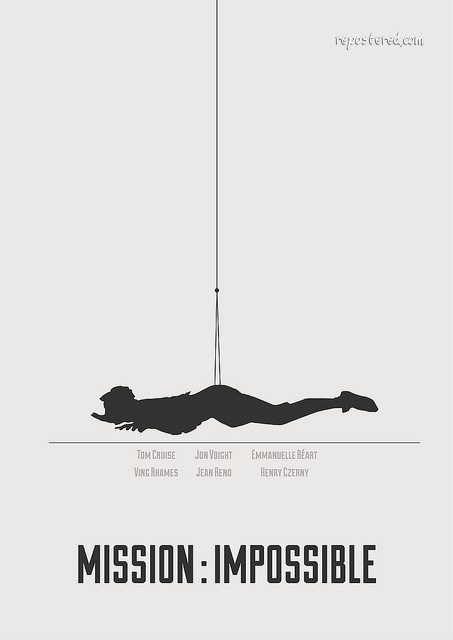 Mission Impossible alternative movie poster