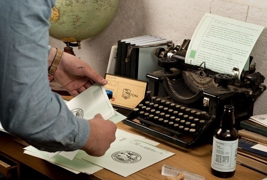 Bureau Bruneau #branding #photography #typewriter #westerdals #bruneau