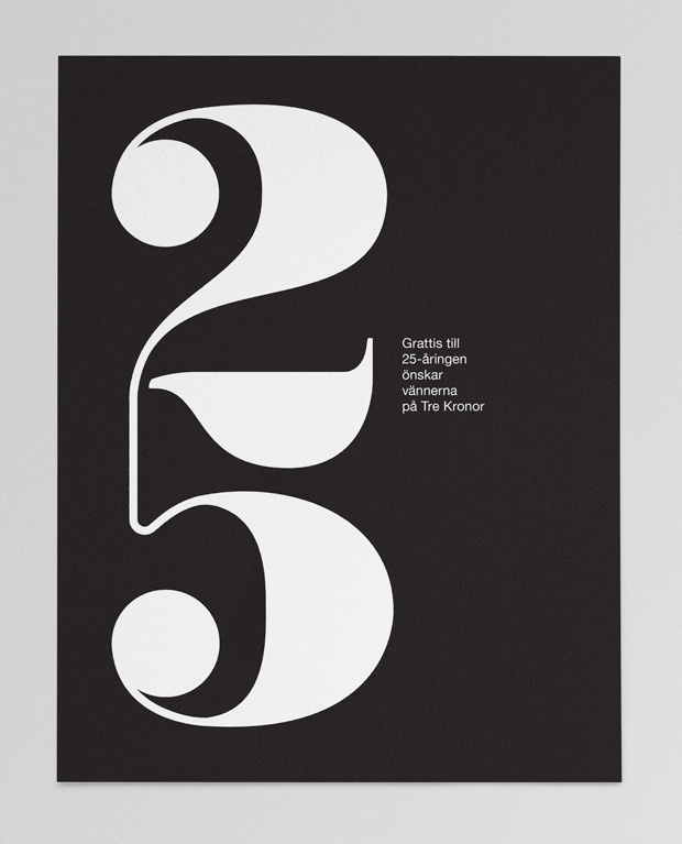 25 – anniversary card