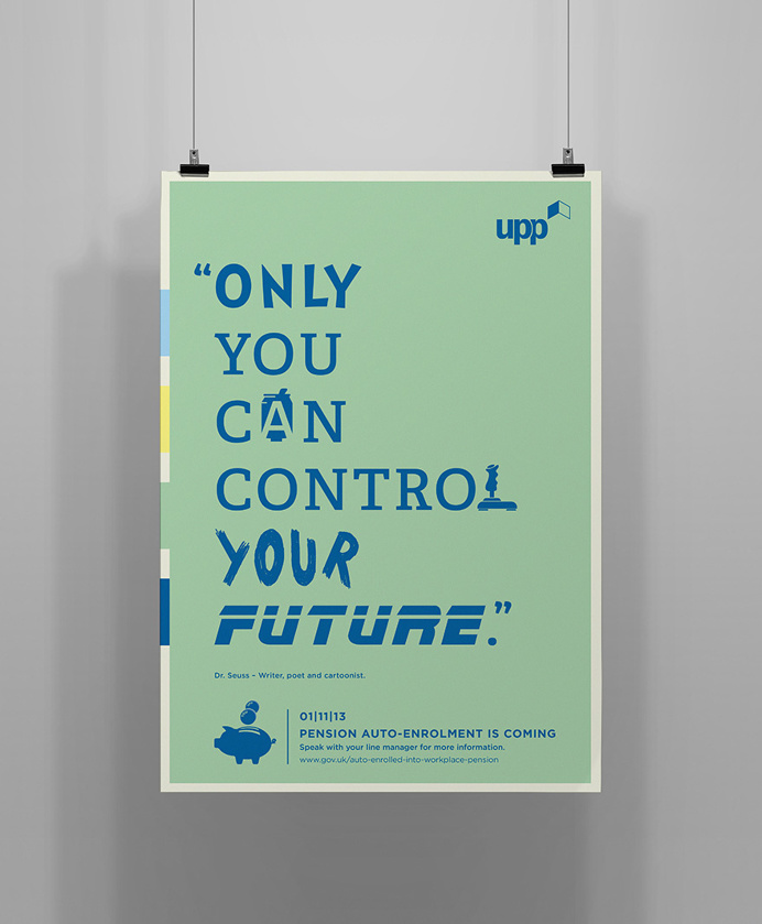UPP Pension auto-enrolment campaign