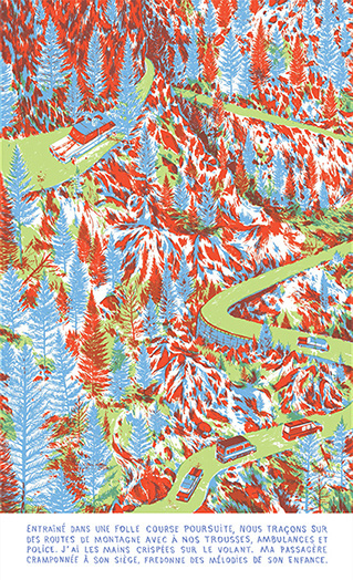 La descente - Benjamin Courtault #illustration