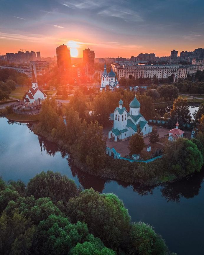 Saint Petersburg From Above: Drone Photography by Vitaly Karpovich