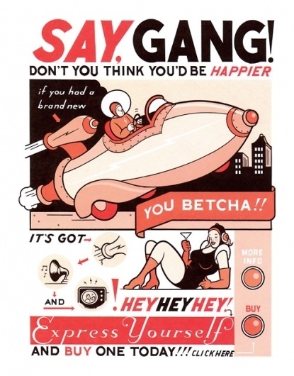 Hey Oscar Wilde! #vintage #poster #typography