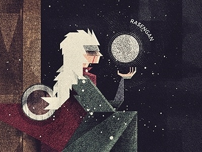 Dribbble - Ero Senin by Dan Matutina #vector #sage #illustration #naruto #pervy