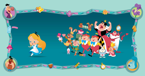 The Chase #jerrod #alice #disney #wonderland #maruyama