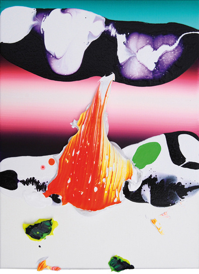 They started to put me back together. First with a delicate jolt my... but does it float #paint