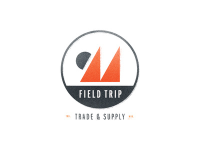 Field Trip Logo Design #logo #branding #logodesign #minimal #vintage #kronebergerdesign #identity #graphicdesign