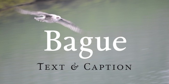 bague serif