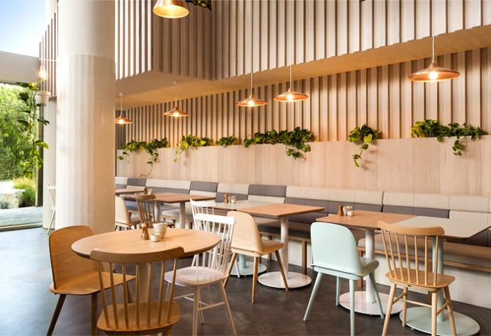 Fashionable Restaurant in Melbourne - #restaurant, #decor, #interior,
