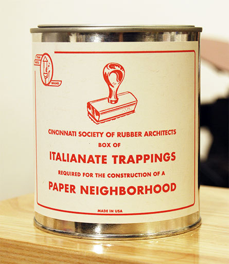 Paper Neighborhood #stamp