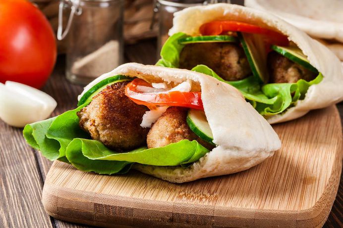 Healthy Falafel In Pita Recipe