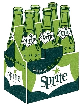 Blogg.: (via Inspiration Folder: Vintage Soda PopÂ : Old... #sprite #vintage #sodas
