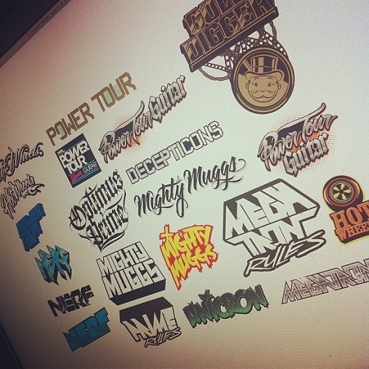 Instagram #typography