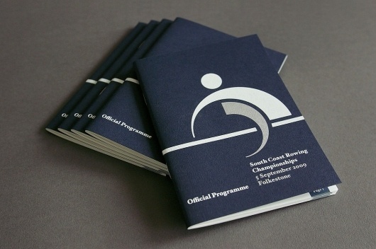 All sizes | South Coast Rowing Championships 2009 Programme | Flickr - Photo Sharing! #smith #gf #print #design #graphic #screen #silk #rowing