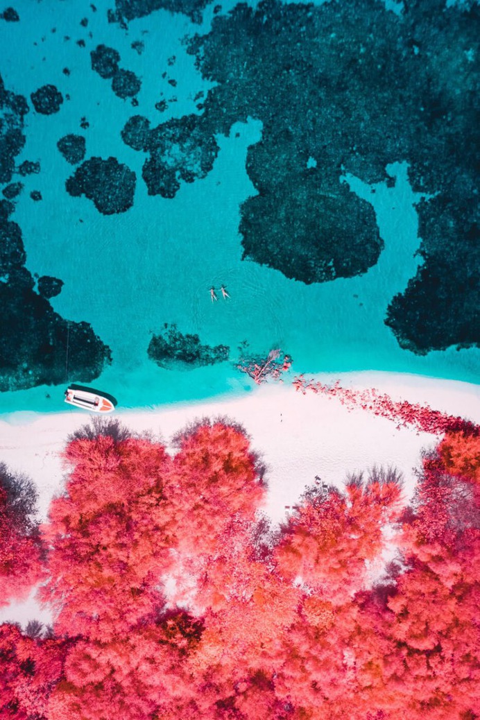 The Maldives Infraland: Drone Photography by Paolo Pettigiani