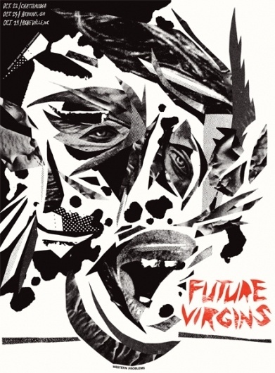 Gig Posters : YOUNG MONSTER #gigposter #design #screenprint #poster