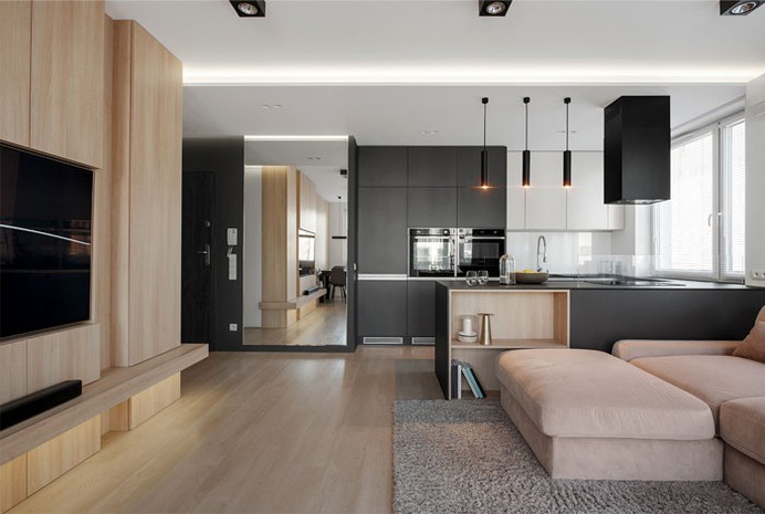 Krakow Apartment by Hi-Light Architects - InteriorZine