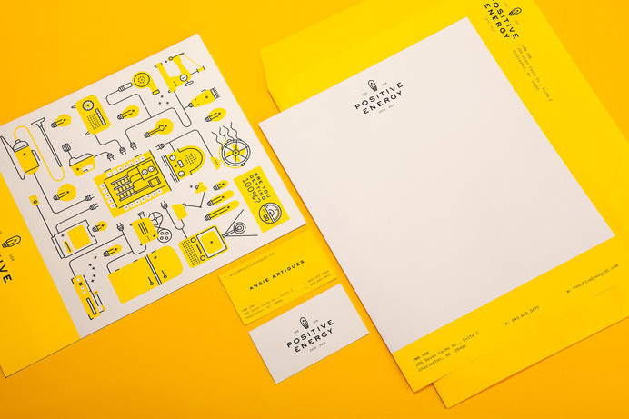 Positive Energy | Fuzzco is a creative agency specializing in branding, web design and development, photography, video and original content #fuzzco #illustration #icons