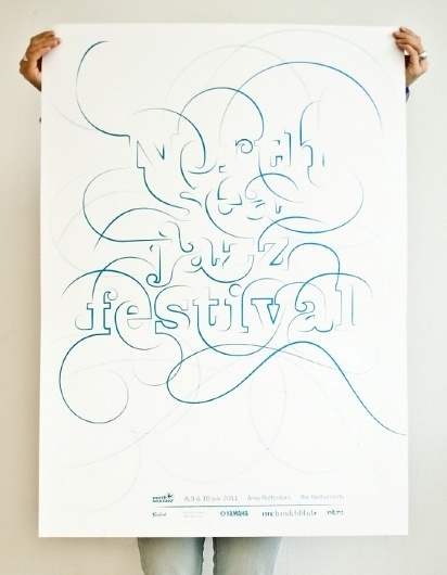 North Sea Jazz posters - Miggie June #design #graphic #poster #typography