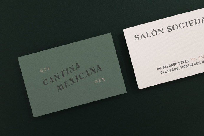 Salon Sociedad Branding - Mindsparkle Mag In addition to the architecture project, Communal Studio developed the visual identity for Salón Sociedad which is a renovated hall/bar located inside the complex Sociedad Cuauhtémoc y Famosa, a club for Heineken Mexico's staff and associates. #packaging #identity #branding #design #color #photography #graphic #design #gallery #blog #project #mindsparkle #mag #beautiful #portfolio #designer
