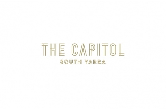 News/Recent Fabio Ongarato Design | Identity #ongarato #fabio #capitol #the