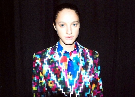 ANREALAGE LIMITED SHOW. | Lina Di Moda #fashion #colourful #pixels