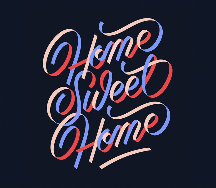 Home Sweet Home — Print design