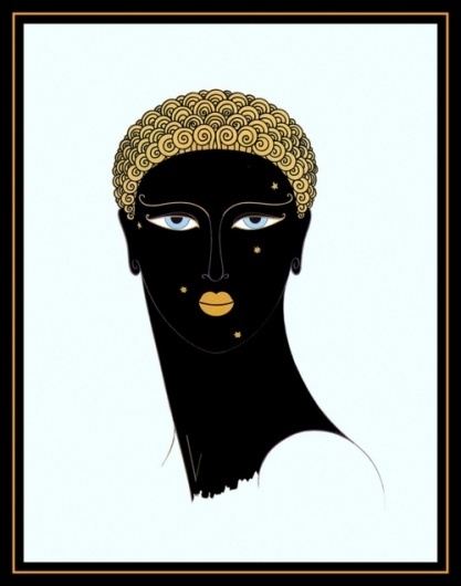 reblololo.tumblr #frame #white #potrait #black #illustration #painting #face