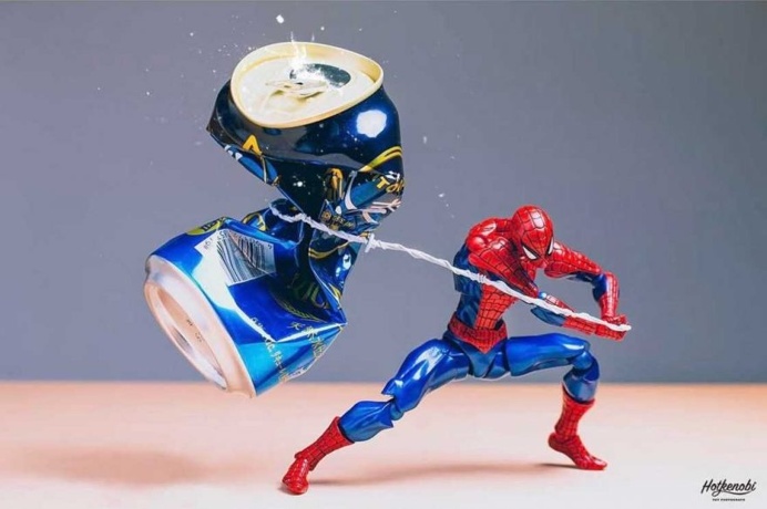 Stunning Mashup Photos of Superhero Action Figures by Japanese Photographer Hotkenobi