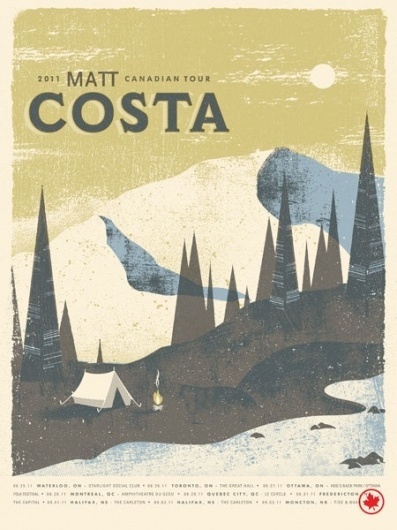 Modern Gigposter Design: 100 Stunning Examples – Graphic design tutorials, freebies, & advice by working artists and designers. | GoMediaZ