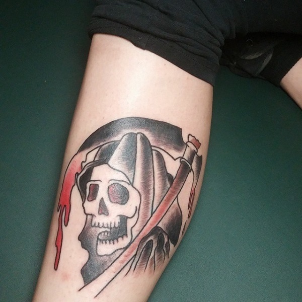 Grim Reaper Tattoo | Joel Gordon Photography
