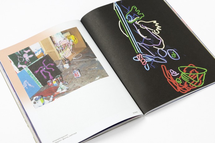 Some Magazine #18—Studio Practice delves into the concept of the artist's studio throughout history. From its origins as a legendary and fabled place in the early Renaissance to its transformation into a dynamic and adaptable space in the digital age, the artist's studio has undergone significant changes over time. 

This issue examines how artists' practices have shifted alongside with technological advancement and artistic trends. The magazine examines the concept of "studio practice" and describes how artists organize their creative processes from inspiration to presentation. This issue invites readers to explore the multifaceted nature of creative work and the diverse approaches creative practitioners pursue in shaping their artistic practice.

Since 2010, changing editorial teams of young design students research, write, and layout the bi-annual Some Magazine. It is a part of the experimental design course of Prof. Sven Völker at the University of Applied Sciences Potsdam.

Some Magazine #18—Studio Practice
A Magazine for Visual Inventors

Publisher: Slanted Publishers
Editors: University of Applied Sciences Potsdam, Prof. Sven Völker
Design & Concept: Prof. Sven Völker, Annalena Nerea Abramczik, Jade Cassidy Eder, Laura Höpke, Iuliia Krasnoperova, Eva Wilimzig
Release: May 2024
Format: 17 × 24 cm
Volume: 80 pages
Language: English 
Printing: full-color offset printing, Printmedia Solutions, Germany
Workmanship: softcover with perfect binding and hot-foil embossing
ISBN: 978-3-948440-72-5
Price: €12.– (DE)

Buy: slanted.de/product/some-magazine-18-studio-practice
