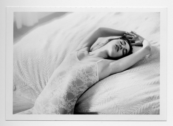 Malin Åkerström #model #white #woman #photo #dress #lace