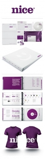 Nice Agency Branding on the Behance Network #nice #agency #identity