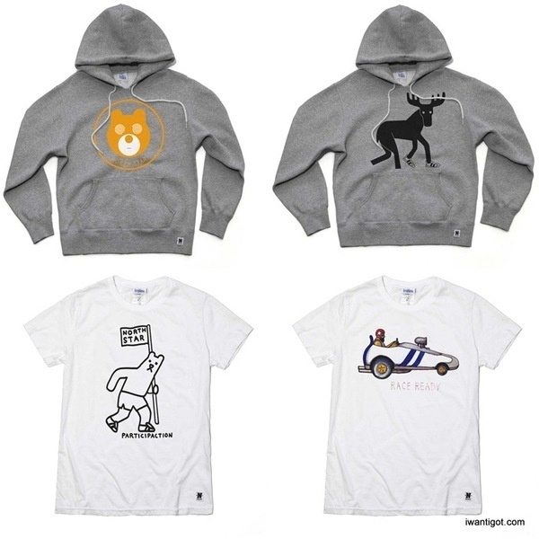 North Star x Geoff Mcfetridge Collection Hoodies and Tshirts #design